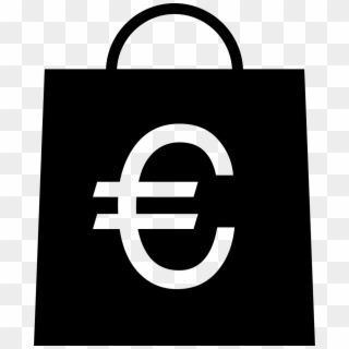 Euro Symbol On A Shopping Bag Comments - Borsa Simbolo, HD Png Download