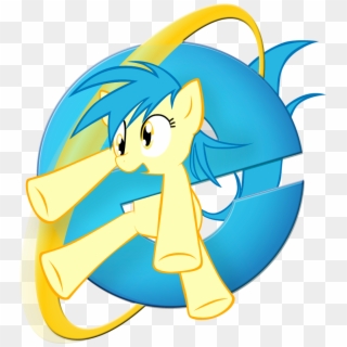 Internet Explorer - Ponexplorer - - Browser Ponies, HD Png Download