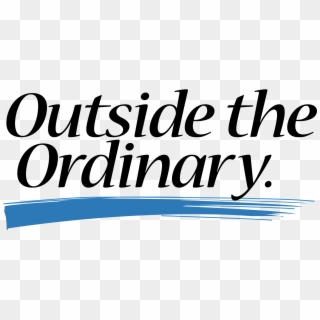 Outside The Ordinary Logo Png Transparent - Calligraphy, Png Download