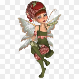 Christmas Elf - Christmas Elf Fairy, HD Png Download