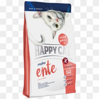 <free S$5 Voucher> Happy Cat Ente (300g) - Happy Cat Sensitive Land Geflugel, HD Png Download