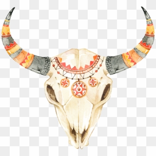 #bull #horn #colorful #colores #brillante - Take The Bull By The Horns Tattoo, HD Png Download