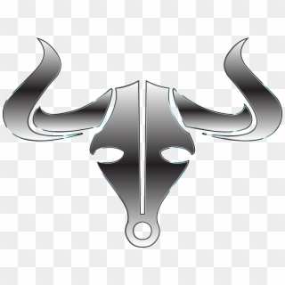 This Free Icons Png Design Of Polished Steel Bull Icon - Cool Images With No Background, Transparent Png
