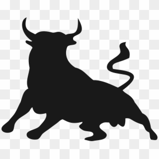 Bull Silhouette Png, Transparent Png