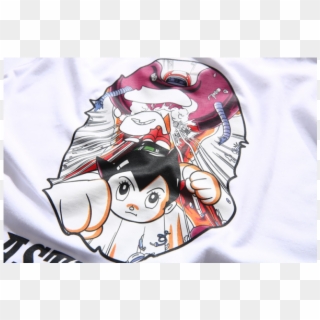 A Bathing Ape Astroboy T-shirt - Cartoon, HD Png Download
