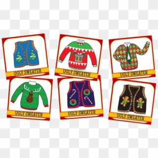 Ugly Sweater Cards - Art, HD Png Download