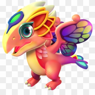 Butterfly Dragon Baby, HD Png Download