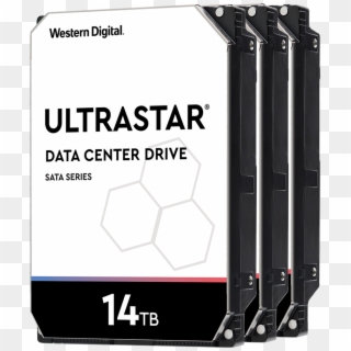 Ultrastar Sata Series Hdd 14tb 3d Western Digital - Gadget, HD Png Download