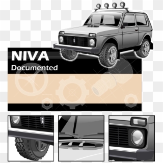 Niva 4x4, Vector Illustration For Ecatalogue, Car - Lada Niva, HD Png Download