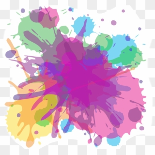 Magicselfie Watersplash Watercolor - Color Splash Vector Png, Transparent Png