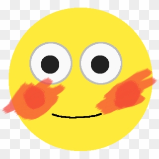 Blush Emoji - Smiley, HD Png Download