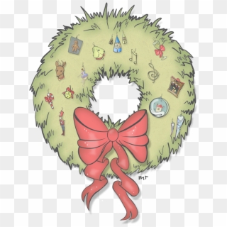 Here Is A Transparent Version Of My Holiday Wreath - Illustration, HD Png Download