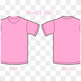 Polo Shirt Clipart Pink Shirt - Active Shirt, HD Png Download