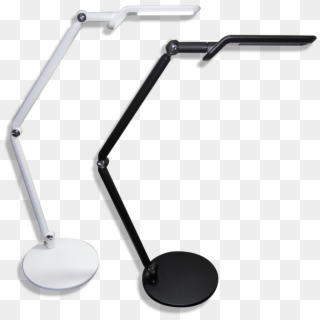 Two Led Desk Lamp 2013 W-shadow - Metal Halide Desk Lamp, HD Png Download