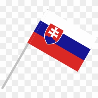 Slovakia Flag With Tunnel H - Slovakia Flag, HD Png Download