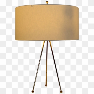 M#century Modern Brass Tripod Table Lamp M#century - Lamp, HD Png Download