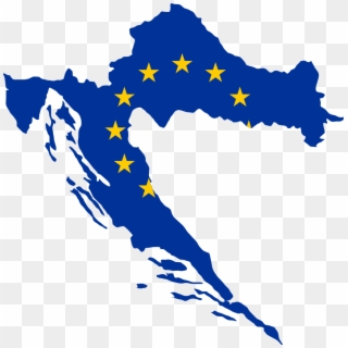 File - Croatia Eu - Svg - Croatia European Union, HD Png Download