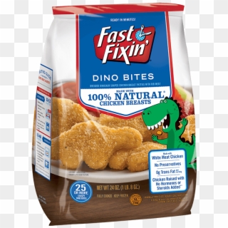 Dino Bites Chicken Nuggets - Fast Fixin Chicken Nuggets, HD Png Download