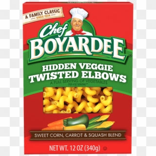 406749 04147 Chef Boyardee Hiden Veggie Twisted Elbows - Chef Boyardee, HD Png Download
