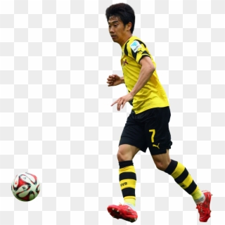 Shinji Kagawa Render - Kick Up A Soccer Ball, HD Png Download
