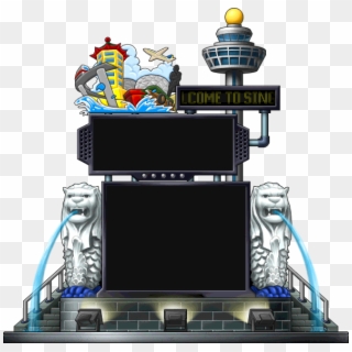 Singapore Maple Tv - Cartoon, HD Png Download