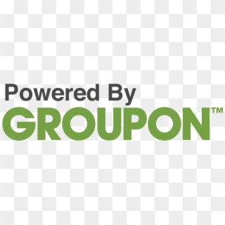 Powered By Groupon Logo On White Background - Powered By Logo, HD Png Download