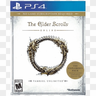 Elder Scrolls Online Ps4, HD Png Download