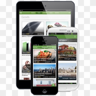 Groupon Customers 'more Engaged' On Mobile Than Desktop - Iphone, HD Png Download