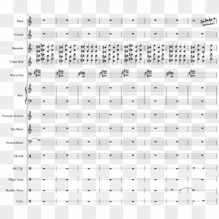 Wading Sheet Music Composed By Dot Da Genius 3 Of 27 - Sheet Music, HD Png Download