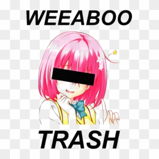 Transparent Trash Anime - Weeb Trash T Shirt, HD Png Download