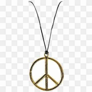 Metal Peace Necklace Jokers - Peace Symbol Tattoo Small, HD Png Download