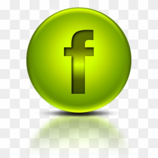 Like Me On Facebook - Facebook Logo Png Transparent Background Green, Png Download