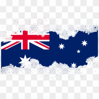 Happy Australia Day Vector Grunge - Flag Of Australia, HD Png Download