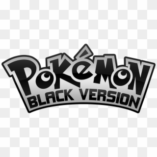 Pokemon Logo - Logo Pokemon Black And White, HD Png Download