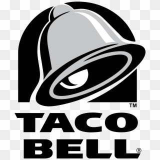 Taco Bell Logo Png Transparent - White Taco Bell Logo, Png Download