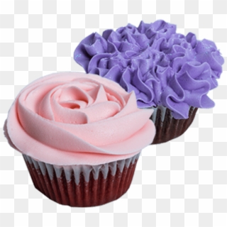 The Queen Cupcake Box - Flower Cupcake Png, Transparent Png