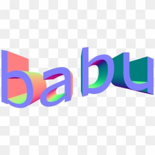 Babu Logo Vaporwave Png - Transparent Vaporwave Png, Png Download