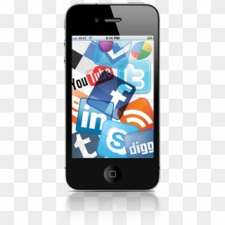 Social Media Integration - Mobile Social Media Png, Transparent Png