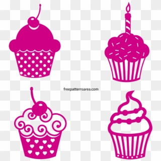 800 X 800 3 - Cupcake With Candle Svg, HD Png Download