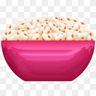 Bowl Of Popcorn - Food Clipart Popcorn, HD Png Download