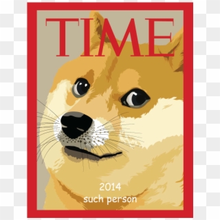 Doge Time Magazine - Doge Celebrity, HD Png Download