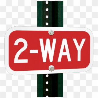 2-way Stop Sign Companion - 4 Way Stop Sign, HD Png Download