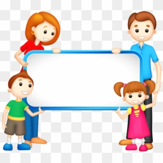 Clipart Png Family - Family Day Border Design, Transparent Png