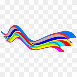Rainbow Wave Png - Rainbow Wave Clipart, Transparent Png