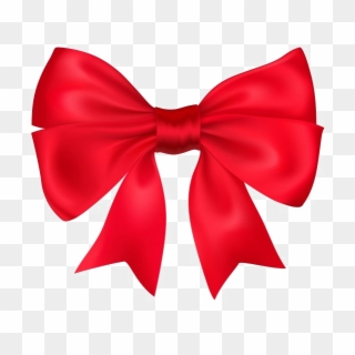 Bow Png Picture - Lazo Rojo Regalo Png, Transparent Png