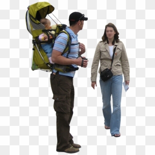 Hiking Png File - People On Holiday Png, Transparent Png
