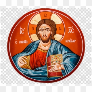 Circle Picture Of Jesus Clipart Jesus, HD Png Download