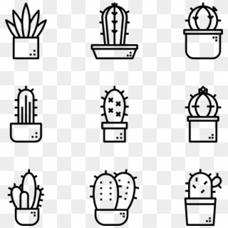 Cactus - Cactus Icon Png, Transparent Png