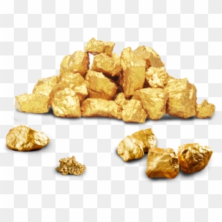 Png Gold Mines - Gold Nuggets Clipart, Transparent Png