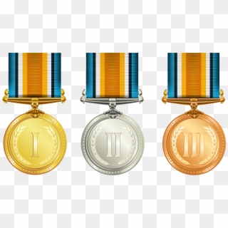 Gold Silver And Bronze Medals Png Image - Gold Silver And Bronze Medals Png, Transparent Png